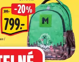 Albert Minecraft batoh nabídka