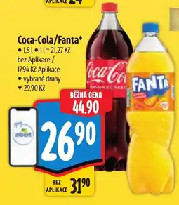 Albert Coca-Cola/Fanta nabídka