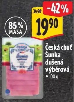 Albert Česká chuť šunka dušená výběrová nabídka