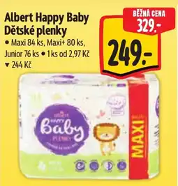 Albert Albert Happy Baby Dětské plenky nabídka