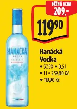 Albert Hanácká Vodka nabídka