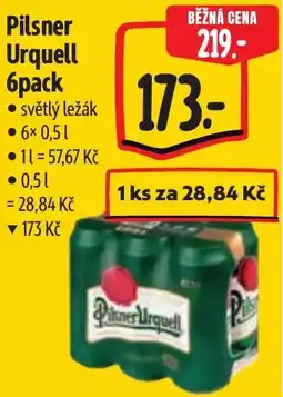 Albert Pilsner Urquell 6pack nabídka