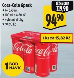Albert Coca-Cola 6pack nabídka