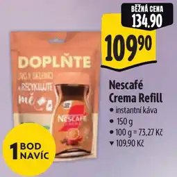 Albert Nescafé Crema Refill nabídka