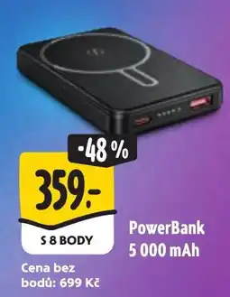 Albert PowerBank 5 000 mAh nabídka