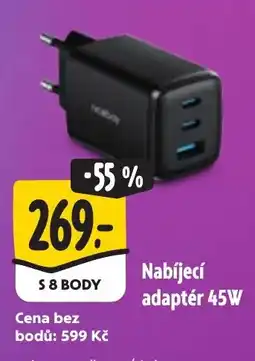 Albert Nabíjecí adaptér 45W nabídka