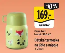 Albert Dětská termoska na jídlo a nápoje nabídka