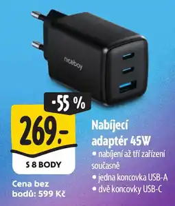 Albert niceboy nabíjecí adaptér nabídka