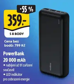 Albert niceboy PowerBank 20 000 mAh nabídka
