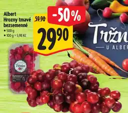Albert Albert hrozny tmavé bezsemenné nabídka