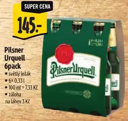 Albert Pilsner Urquell nabídka