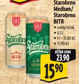 Albert Starobrno Medium/Starobrno BITR nabídka