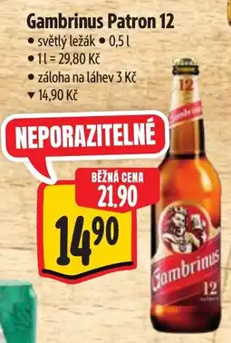 Albert Gambrinus Patron 12 nabídka