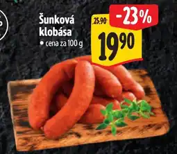 Albert Šunková klobása nabídka