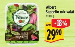 Albert Albert saporito mix salát nabídka