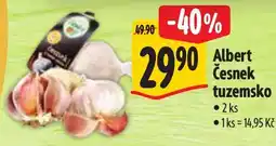 Albert Albert česnek tuzemsko nabídka