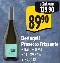 Albert DeAngeli Prosecco Frizzante nabídka
