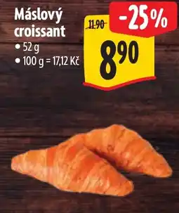 Albert Máslový croissant nabídka
