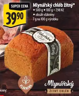 Albert Mlynářský žitný chléb nabídka