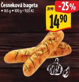 Albert Česneková bageta nabídka