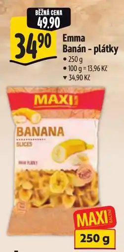 Albert Emma Banán - plátky nabídka