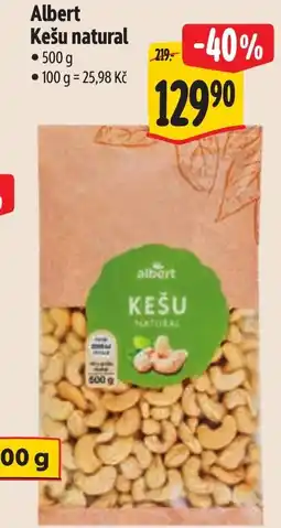 Albert Albert Kešu natural nabídka
