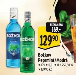 Albert Božkov Peprmint/Modrá nabídka