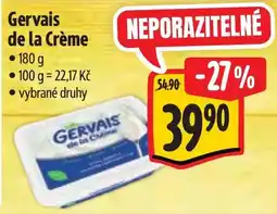 Albert Gervais de la Crème nabídka