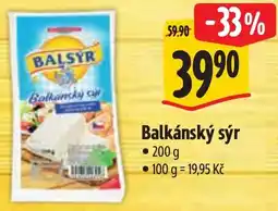 Albert Balsýr balkánský sýr nabídka