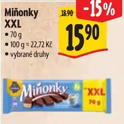 Albert Miňonky XXL nabídka