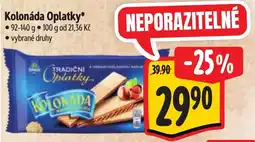 Albert Kolonáda Oplatky nabídka