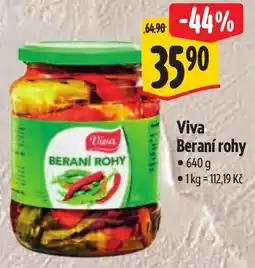 Albert Viva beraní rohy nabídka