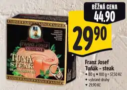 Albert Franz Josef Tuňák - steak nabídka