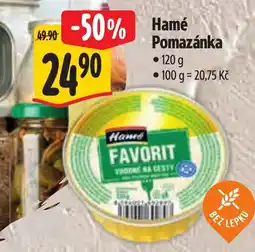 Albert Hamé pomazánka nabídka