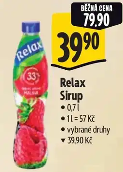 Albert Relax Sirup nabídka