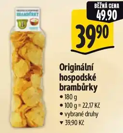 Albert Originální hospodské brambůrky nabídka