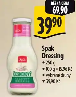 Albert Spak Dressing nabídka