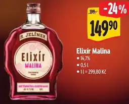 Albert R. Jelínek Elixir Malina nabídka