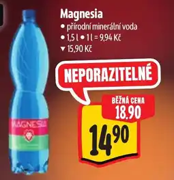 Albert Magnesia přírodní minerální voda nabídka