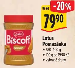 Albert Lotus Pomazánka nabídka