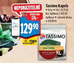 Albert Tassimo kapsle nabídka