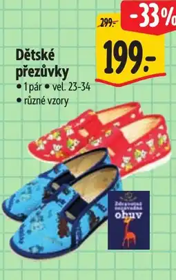 Albert Dětské přezůvky nabídka