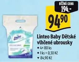 Albert Linteo Baby Dětské vlhčené ubrousky nabídka