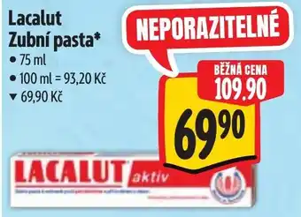 Albert Lacalut zubní pasta nabídka