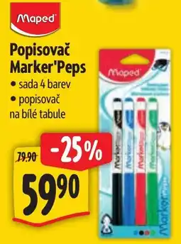 Albert Maped Popisovač Marker'Peps nabídka