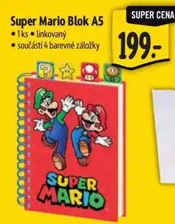 Albert Super Mario Blok A5 nabídka