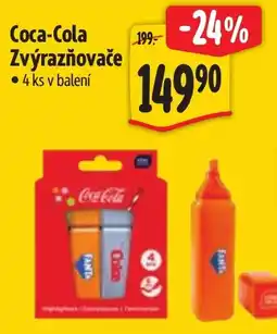 Albert Coca-Cola Zvýrazňovače nabídka