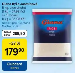Tesco Giana rýže jasmínová nabídka
