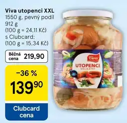 Tesco Viva utopenci xxl nabídka