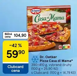 Tesco Dr. Oetker Pizza Casa di Mama nabídka